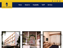 Tablet Screenshot of hotelvasantham.com